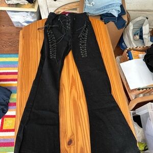 Size small edikted flare pants